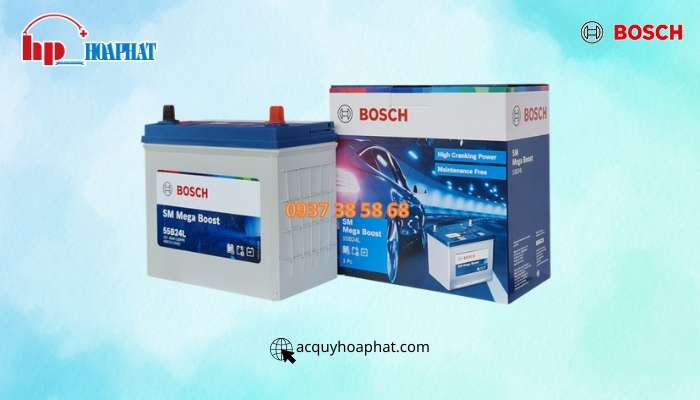 Ắc quy Bosch 55B24L