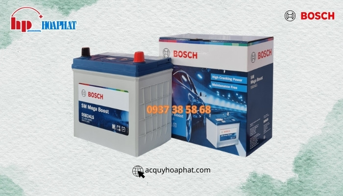 Ắc quy Bosch 55B24LS