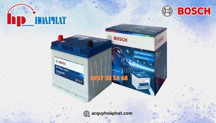 Ắc quy Bosch 55D23R