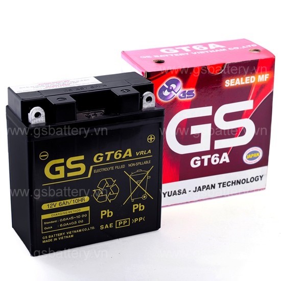Ắc quy GS GT6A (12V-6A)