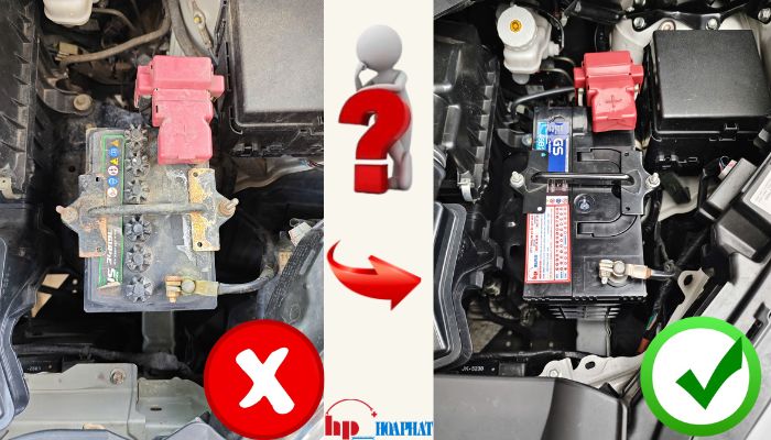 Nên kiểm tra và vệ sinh ắc quy định kì để tăng cường tuổi thọ cho ắc quy