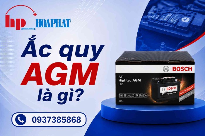 Ắc Quy AGM VRLA: Cấu Tạo, Nguyên Lý Và Bí Quyết Chọn Bình Đúng Cho Xe Bạn