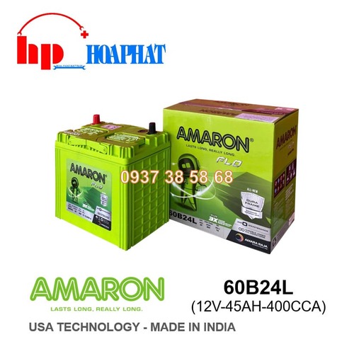 ẮC QUY AMARON 60B24L(12V - 45AH)