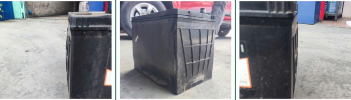 Hình ảnh bình ắc quy bị phồng 