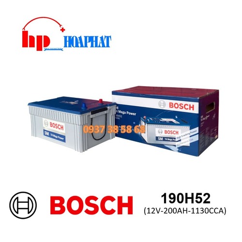 ẮC QUY BOSCH 190H52L (12V-200AH)