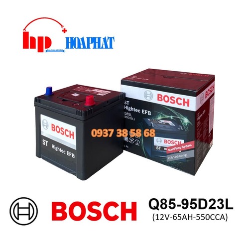 ẮC QUY BOSCH Q85/95D23L (12V-65AH)