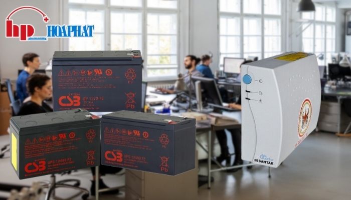 Công thức tính dung lượng ắc quy CSB cho bộ lưu điện UPS