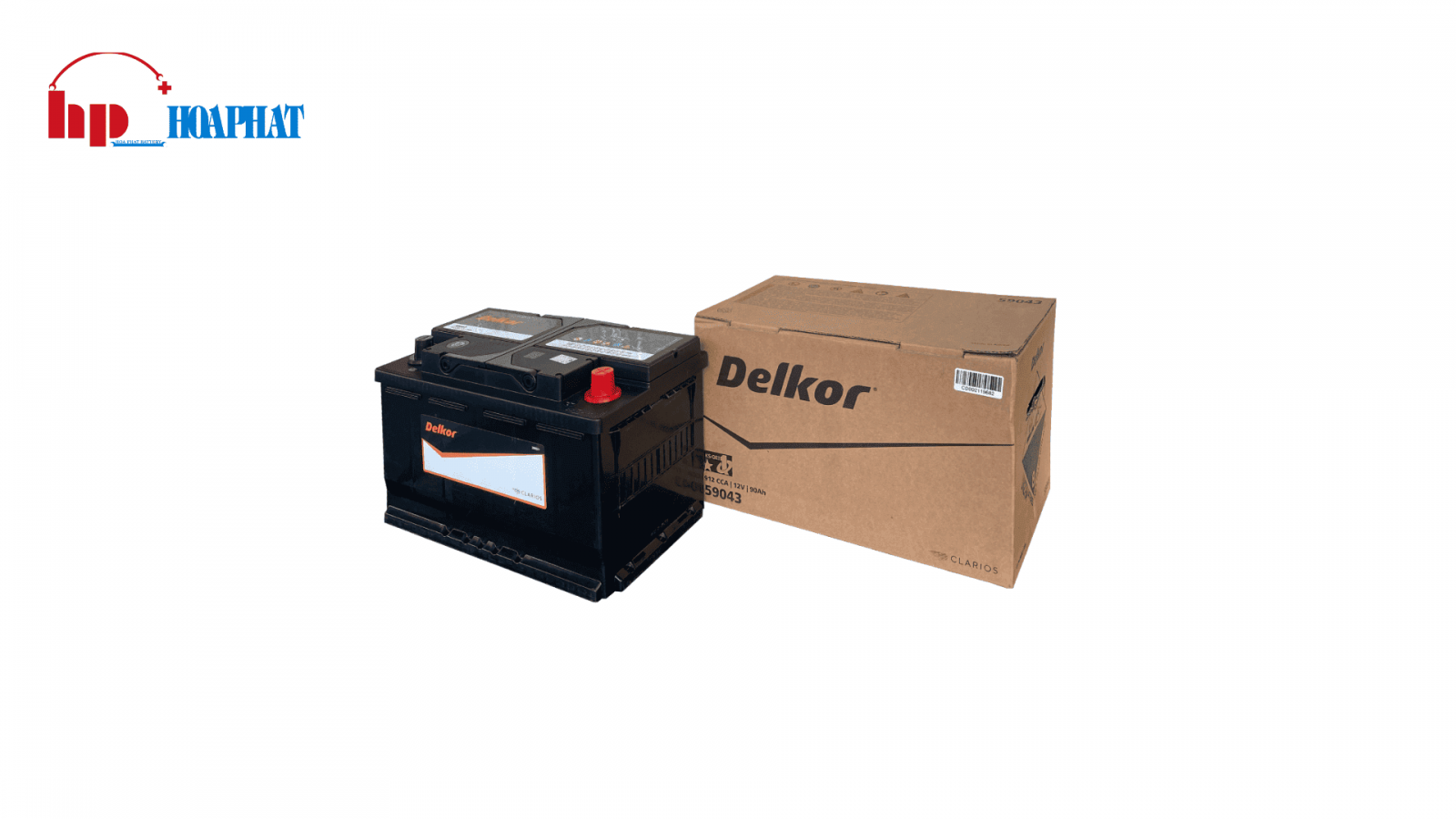 Ắc quy Delkor 59043