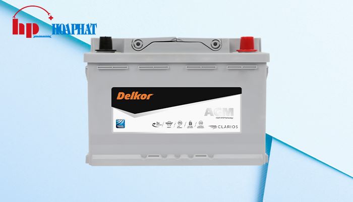 ắc quy delkor
