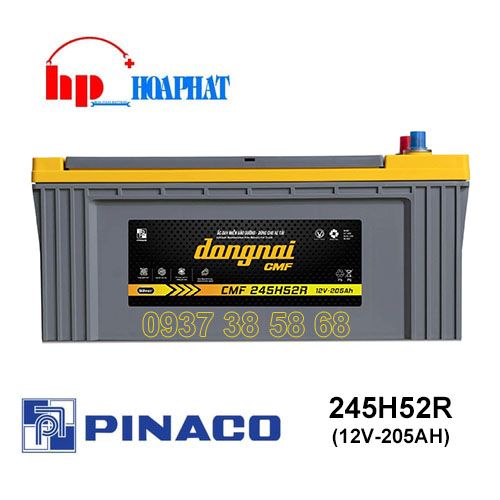 Bình Ắc Quy Đồng Nai CMF 245H52R (12V-205Ah) Chính Hãng