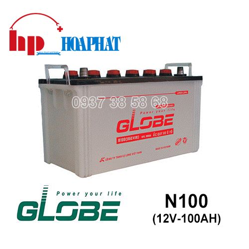 Ắc Quy Globe N100 (12V-100Ah)