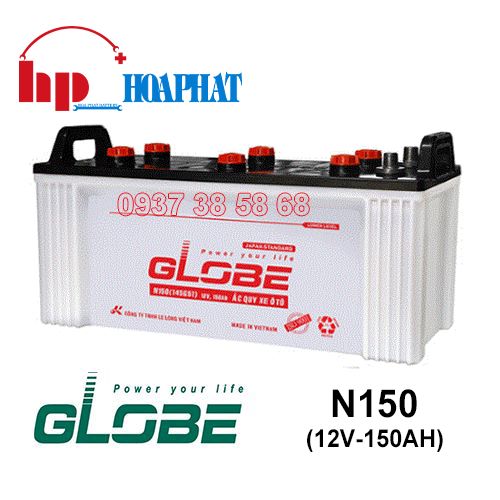 Ắc Quy Globe N150 (12V-150Ah)