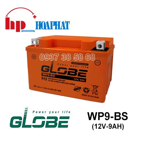 Ắc Quy Globe WP9-BS (12V-9Ah)