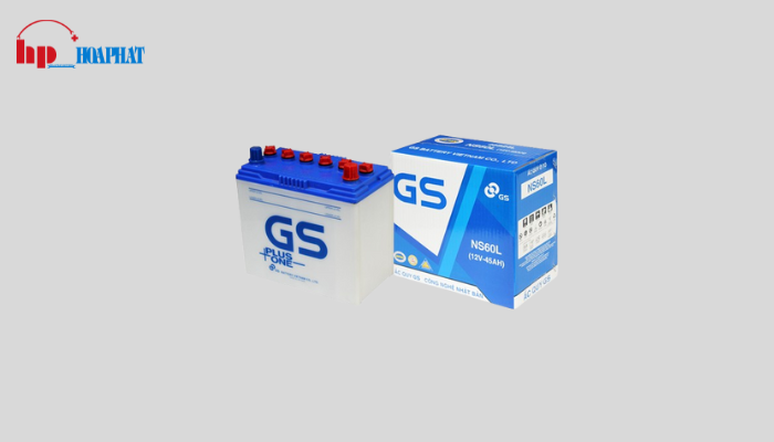 Ắc quy GS NS60L(12V - 45Ah)