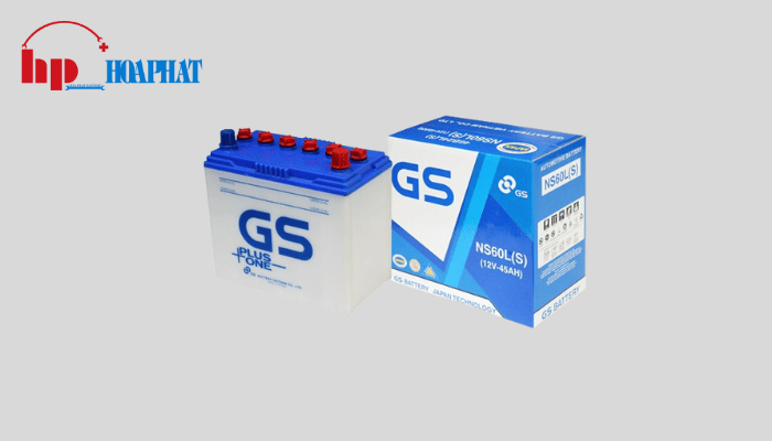 Ắc quy GS NS60LS (12V - 45Ah)