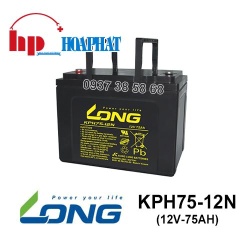 Ắc Quy Long KPH75-12N (12V-75Ah)