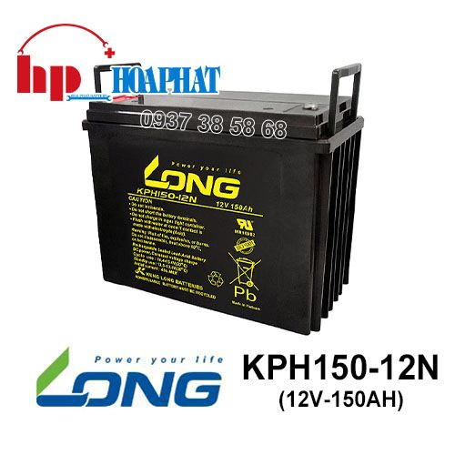 Ắc Quy Long KPH150-12N (12V-150Ah) Chính Hãng