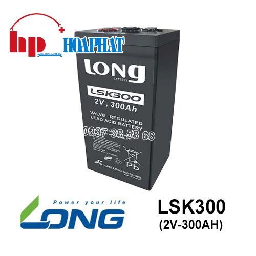 Ắc Quy Long LSK300 (2V-300Ah) Chính Hãng