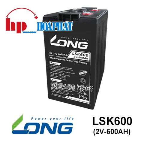 Ắc Quy Long LSK600 (2V-600Ah) Chính Hãng
