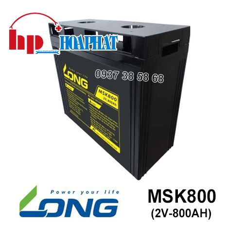 Ắc Quy Long MSK800 (2V-800Ah) Chính Hãng