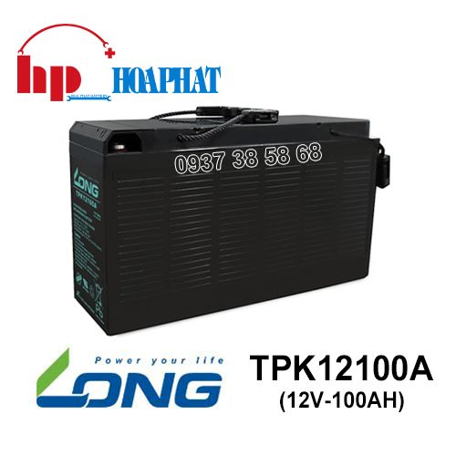 Ắc Quy Long TPK12100A (12V-100Ah) Chính Hãng