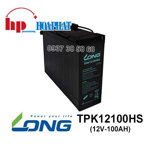 Ắc Quy Long TPK12100HS (12V-100Ah) Chính Hãng