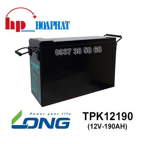 Ắc Quy Long TPK12190 (12V-190Ah) Chính Hãng