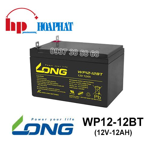 Ắc Quy Long WP12-12BT (12V-12Ah)