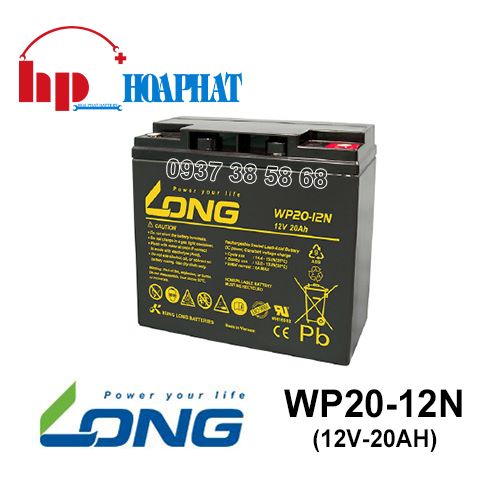 Ắc Quy Long WP20-12N (12V-20Ah)