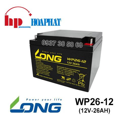 Ắc Quy Long WP26-12 (12V-26Ah)