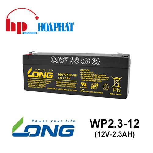 Ắc Quy Long WP2.3-12 (12V-2.3Ah)