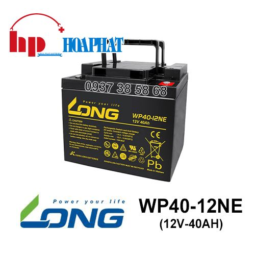 Ắc Quy Long WP40-12NE (12V-40Ah)