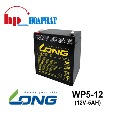 Ắc Quy Long WP5-12 (12V-5Ah)