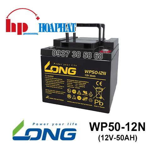 Ắc Quy Long WP50-12N (12V-50Ah)