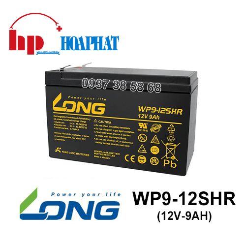 Ắc Quy Long WP9-12SHR (12V-9Ah)