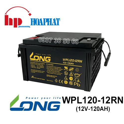 Ắc Quy Long WPL120-12RN (12V-120Ah) Chính Hãng