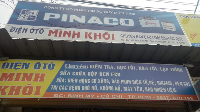 Ắc quy Minh Khôi