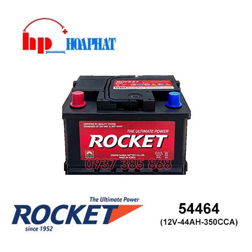 Bình Ắc Quy Rocket SMF 54464 (12V-44Ah) Chính Hãng