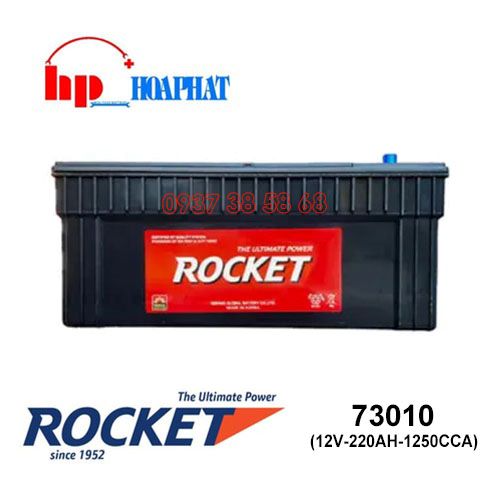Bình Ắc Quy Rocket SMF 73010 (12V-220Ah) Chính Hãng