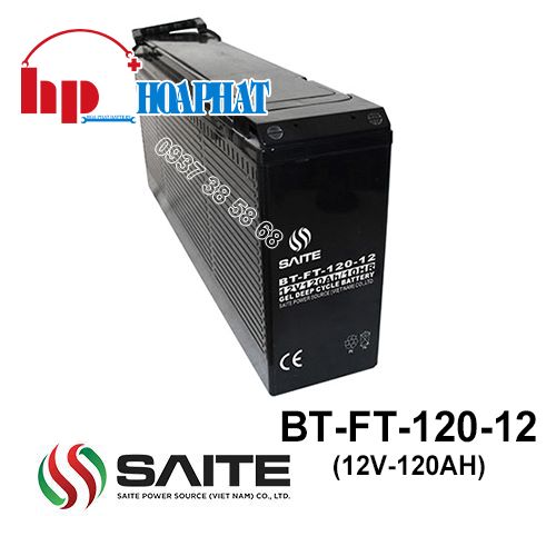 Ắc Quy Saite BT-FT-120-12 (12V-120Ah) Chính Hãng