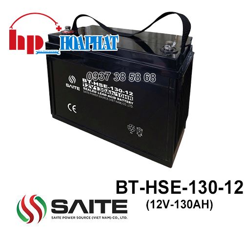 Ắc Quy Saite BT-HSE-130 (12V-130Ah) Chính Hãng