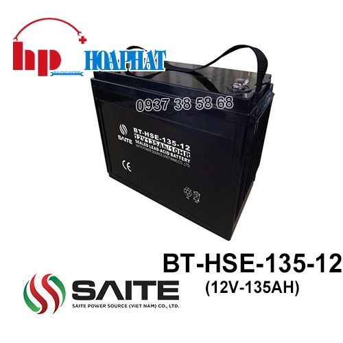Ắc Quy Saite BT-HSE-135-12 (12V-135Ah) Chính Hãng