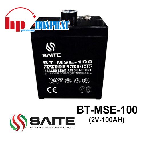 Ắc Quy Saite BT-MSE-100 (2V-100Ah) Chính Hãng