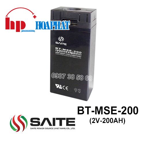 Ắc Quy Saite BT-MSE-200 (2V-200Ah) Chính Hãng
