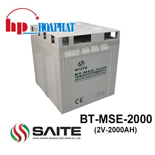 Ắc Quy Saite BT-MSE-2000 (2V-2000Ah) Chính Hãng