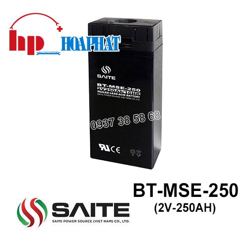 Ắc Quy Saite BT-MSE-250 (2V-250Ah) Chính Hãng