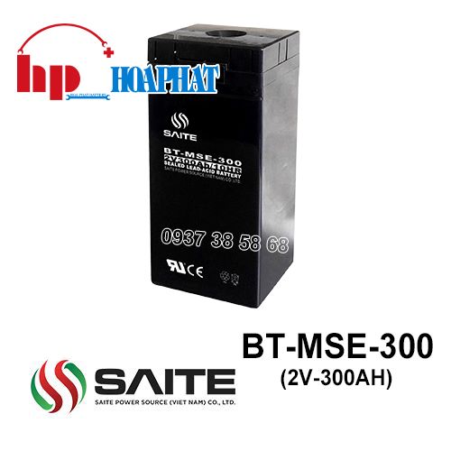 Ắc Quy Saite BT-MSE-300 (2V-300Ah) Chính Hãng