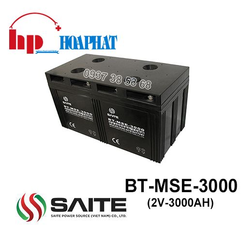 Ắc Quy Saite BT-MSE-3000 (2V-3000Ah) Chính Hãng