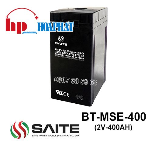 Ắc Quy Saite BT-MSE-400 (2V-400Ah) Chính Hãng
