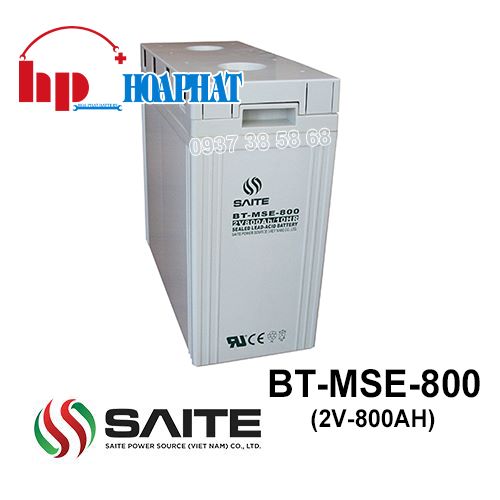 Ắc Quy Saite BT-MSE-800 (2V-800Ah) Chính Hãng